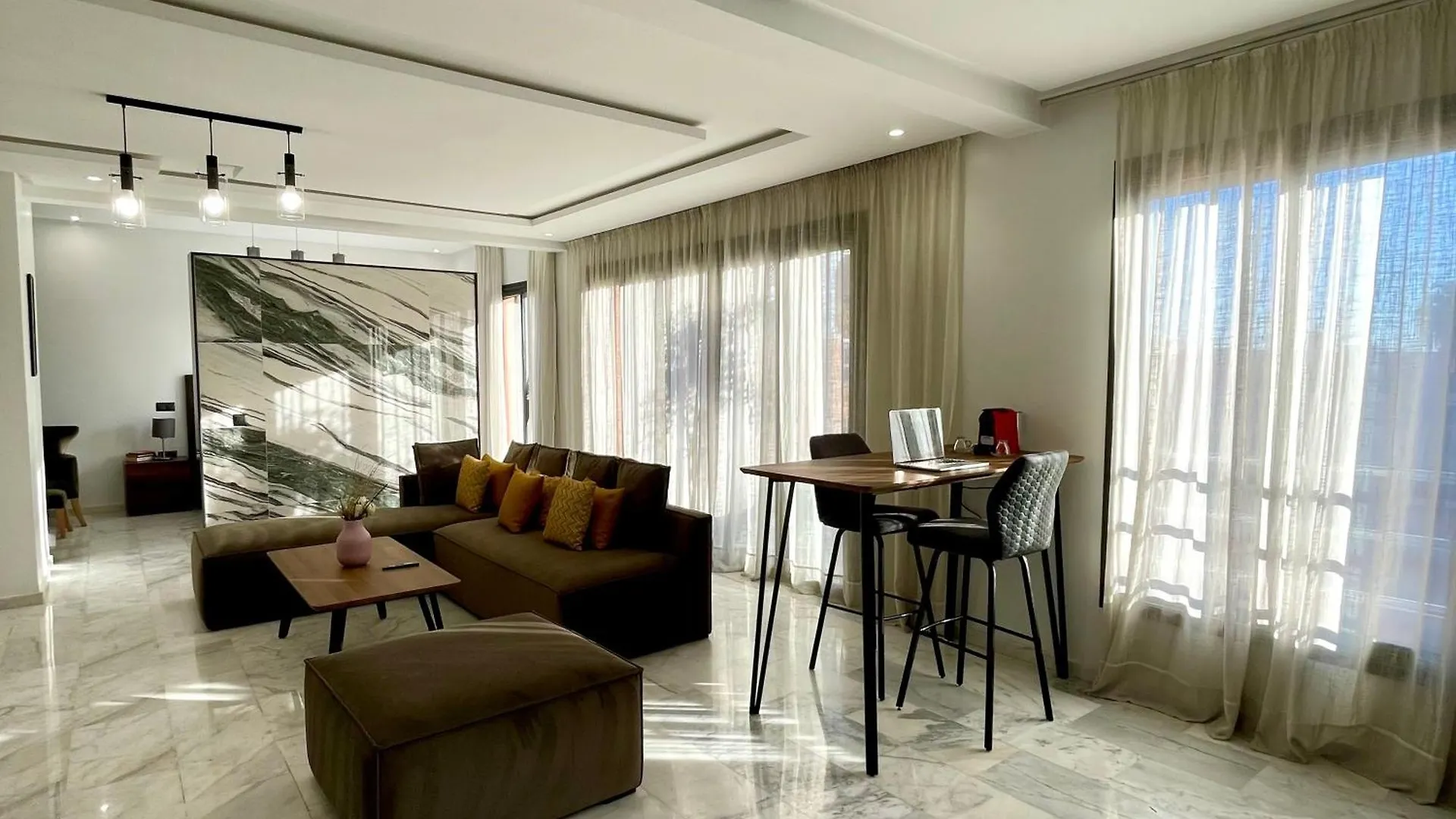 Palm View Luxury Loft In Heart Of Gueliz Lejlighed Marrakesh