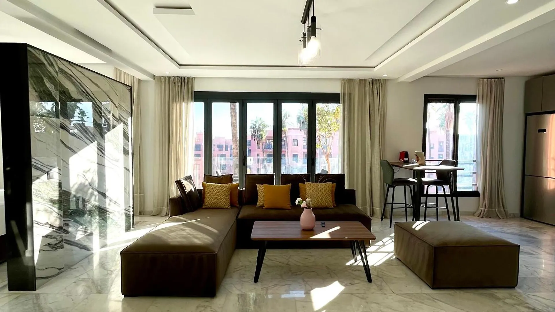 Palm View Luxury Loft In Heart Of Gueliz Lejlighed Marrakesh