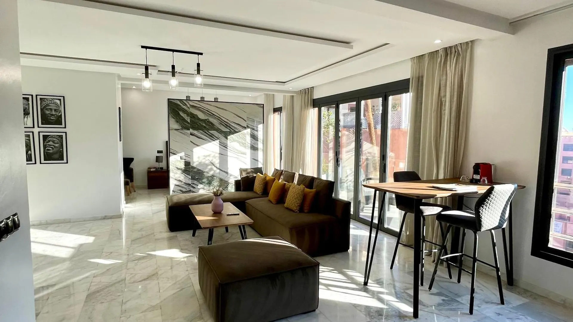 Palm View Luxury Loft In Heart Of Gueliz Apartment Marrakesh