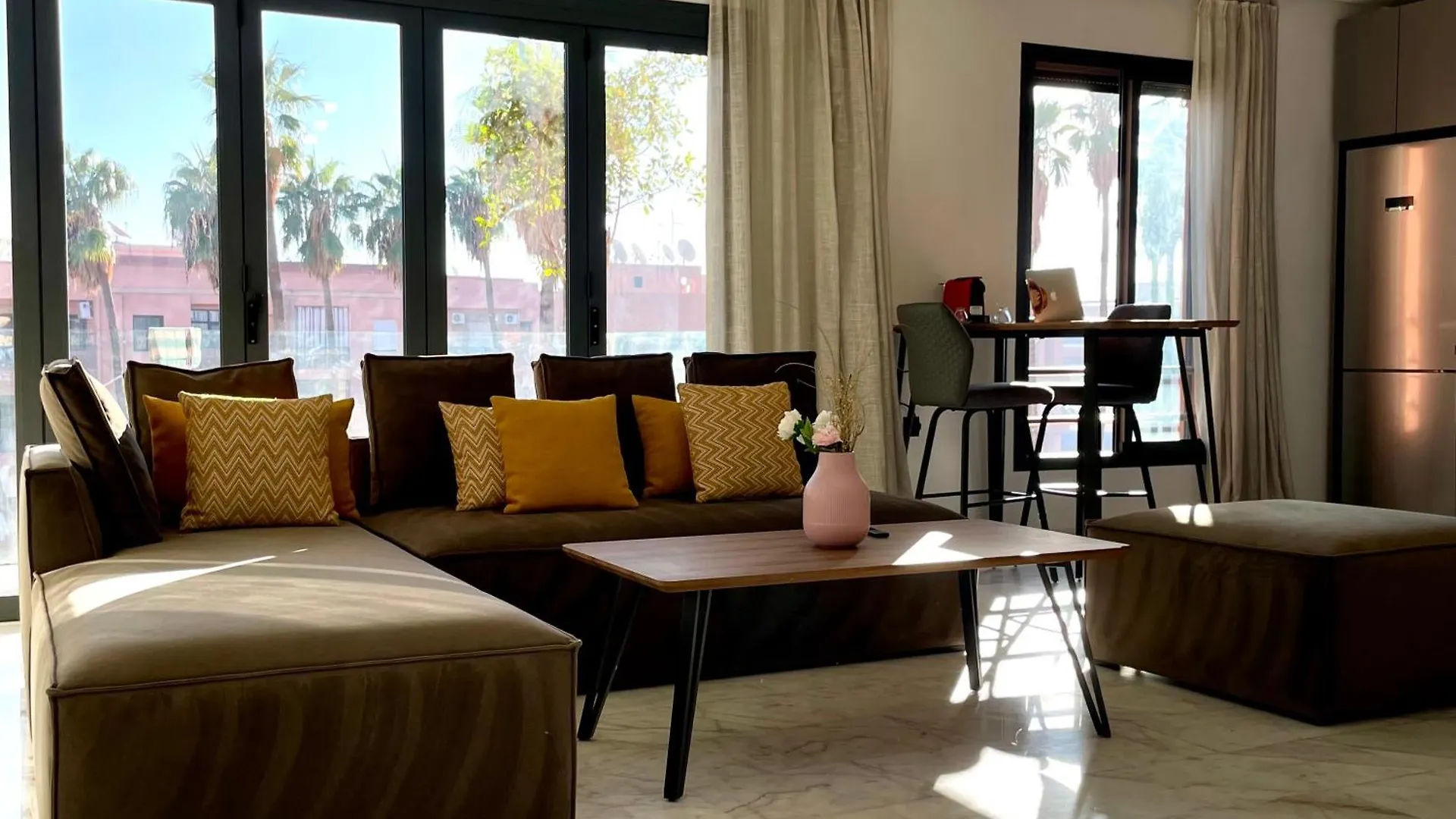 Palm View Luxury Loft In Heart Of Gueliz Apartment Marrakesh