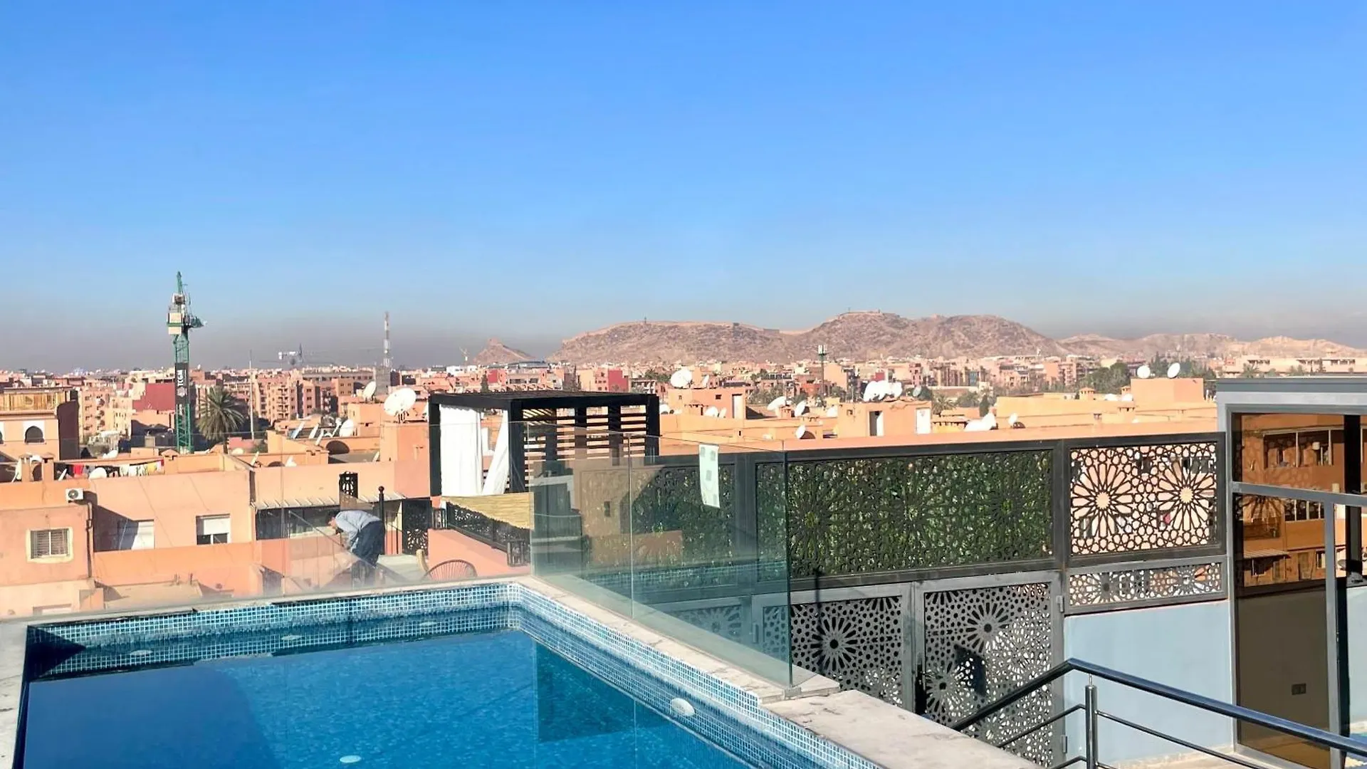 Palm View Luxury Loft In Heart Of Gueliz Apartment Marrakesh