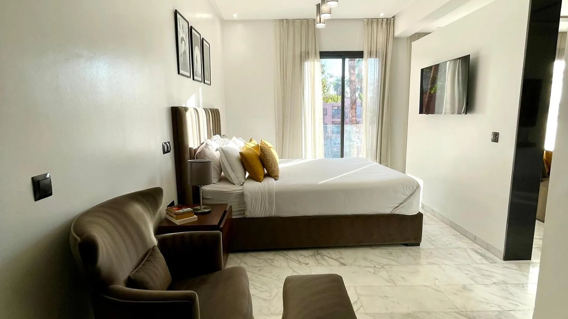 Palm View Luxury Loft In Heart Of Gueliz Apartment Marrakesh