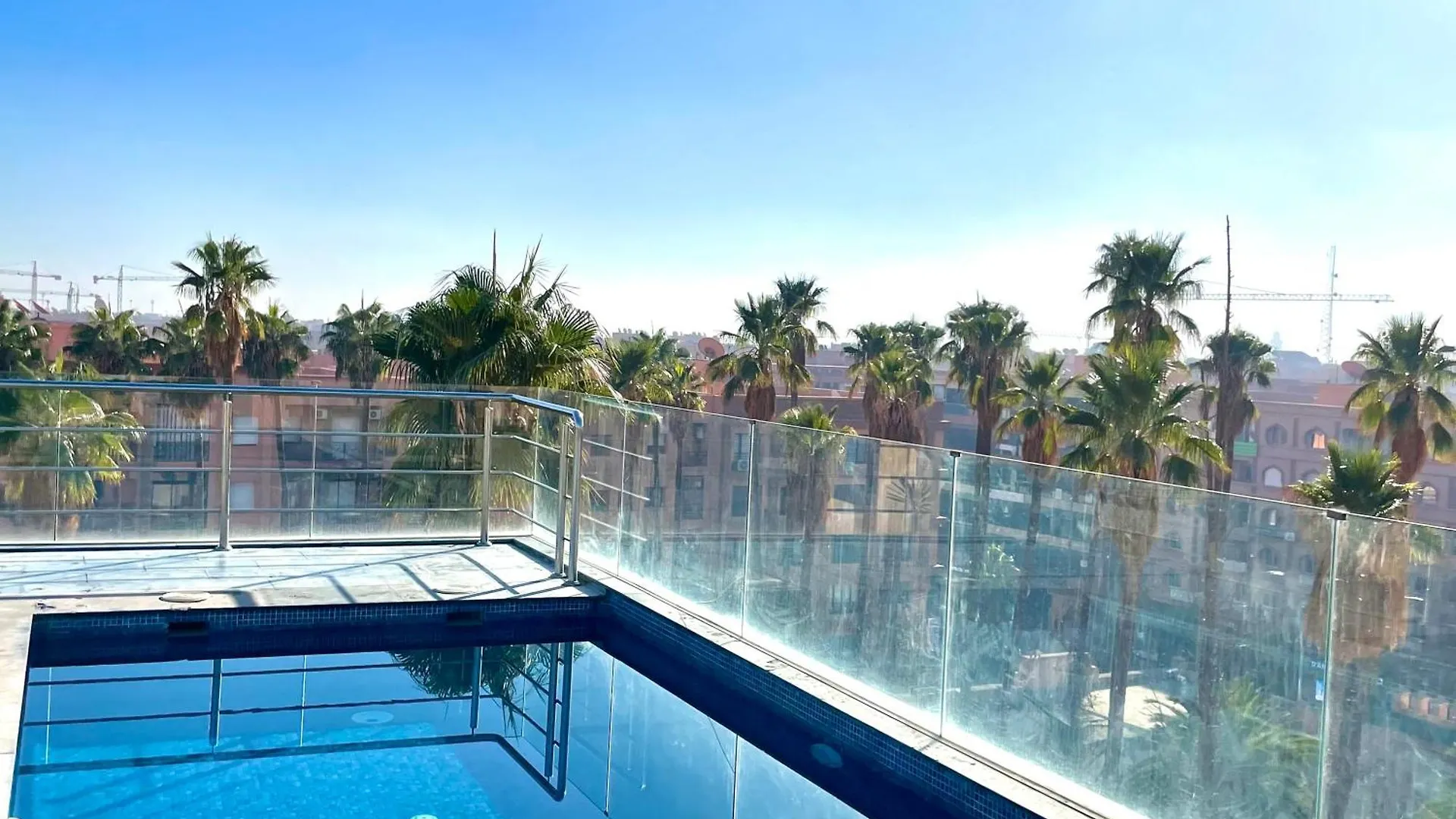 Palm View Luxury Loft In Heart Of Gueliz Apartment Marrakesh